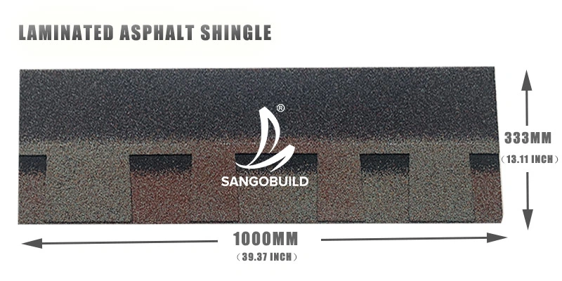 Construction Material Asphalt Shingles Roof Tiles Laminated Shingles